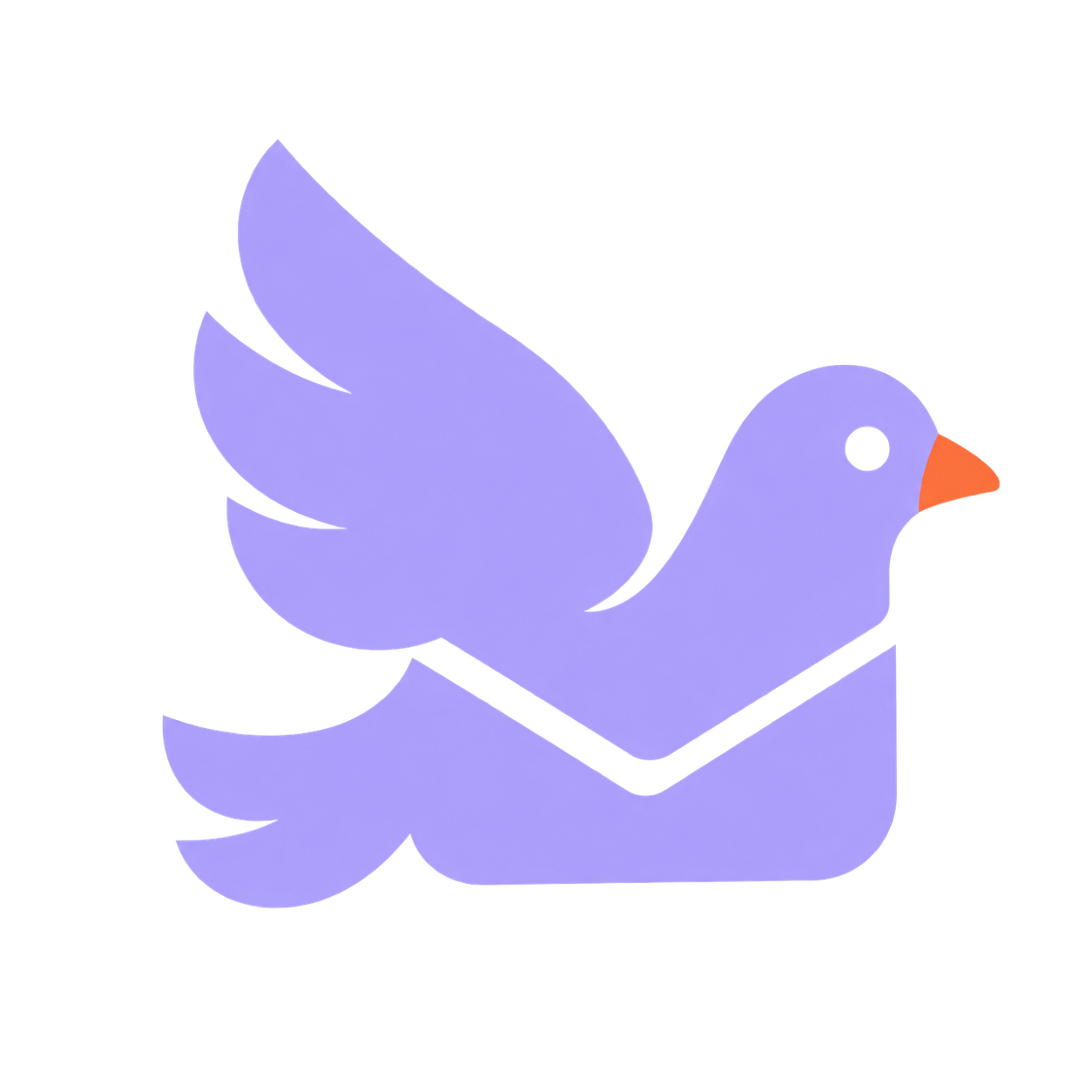 KumoPigeon pigeon and envelope logo
